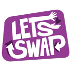 Purple Let's Swap Logo