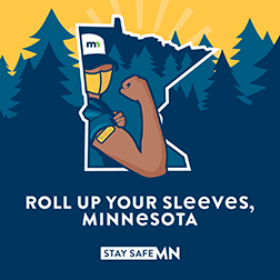 Roll Up Your Sleeve MN Logo