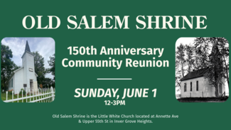 Old Salem Shrine Anniverary Info
