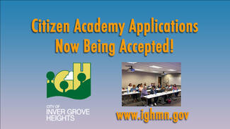 IGH Citizen Academy Applications