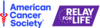 American Cancer Society/Relay for Life logos